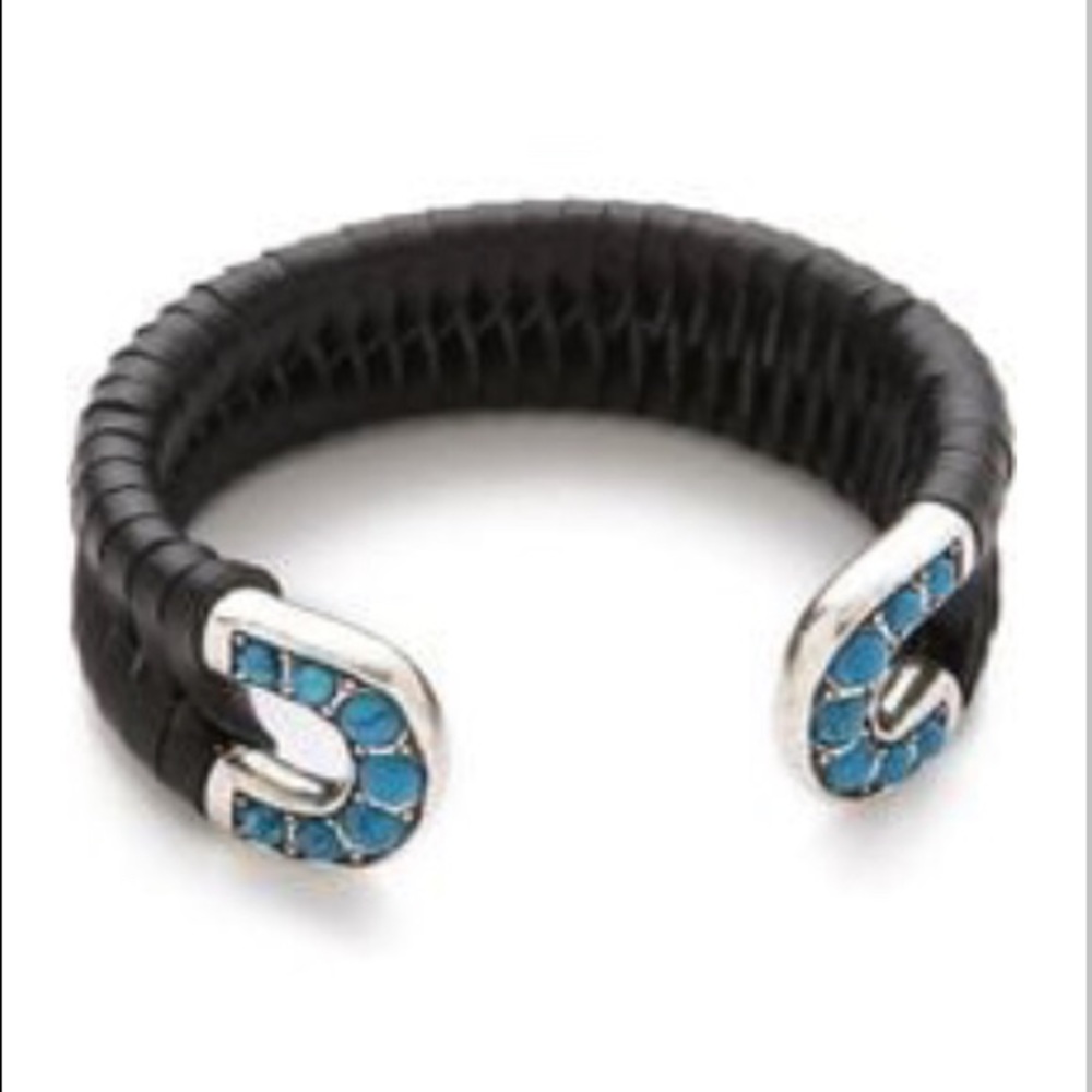 Giles & Brother leather cuff bracelet